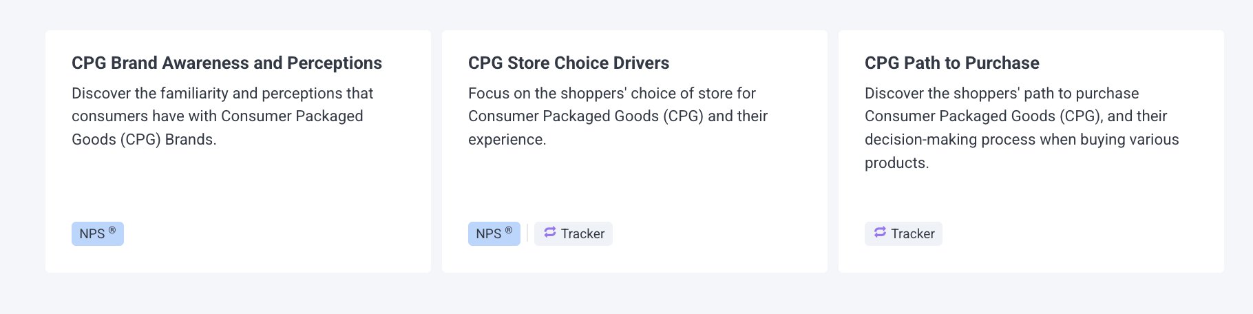 CPG Market Research Survey Templates
